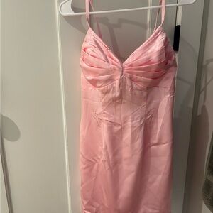 Amazon Pink Mini Dress